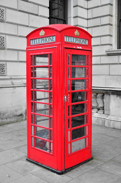 Cabine téléphonique Londres par Jaco Verheul