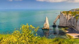 Die Klippen von Étretat, Normandie, Frankreich von Henk Meijer Photography