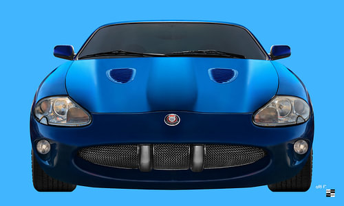 Jaguar XK8 Coupé van aRi F. Huber