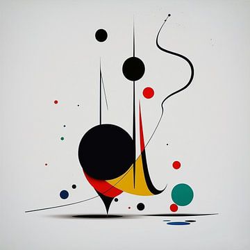 Abstracte vormen van Natasja Haandrikman