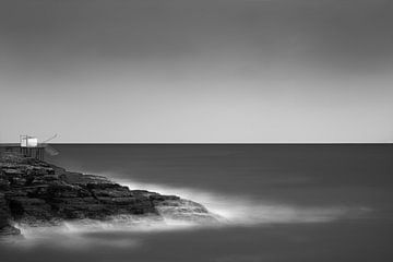 Cabane de pêcheur sur rocher sur Fine-Art Landscapes