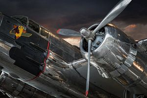 B 25 Mitchell altes Propellerflugzeug