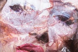 Glitter Portrait by Eline De Bruijn