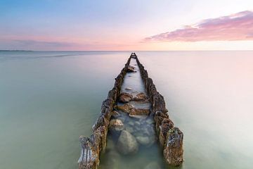 Sonnenuntergang Hindeloopen von P Kuipers