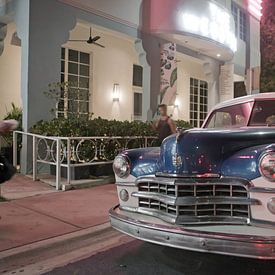 Miami Beach: Dodge-Oldtimer im Art Deco Viertel von t.ART
