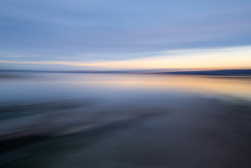 Sunrise abstract by Anneliese Grünwald-Märkl
