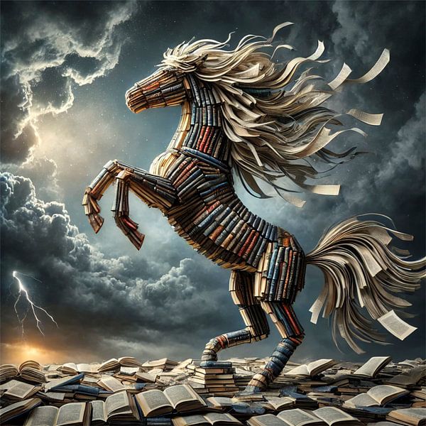 Stallion of Books von Eric Nagel