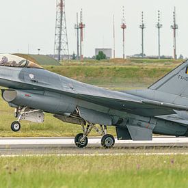 Belgian General Dynamics F-16A Fighting Falcon. by Jaap van den Berg