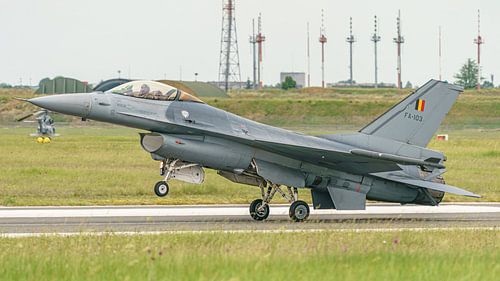 Belgische General Dynamics F-16A Fighting Falcon.