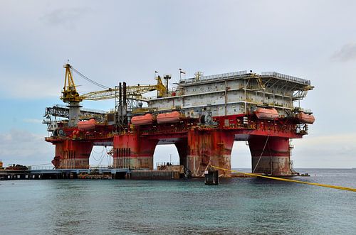 Platformschip Safe Concordia in Curaçao