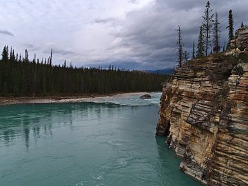 Athabasca rivier van Timon Schneider