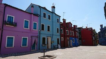 gekleurde huizen van Ard Edsjin
