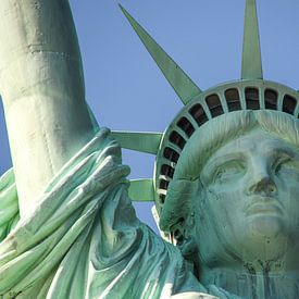 Detail of the Statue of Liberty, New York. by Jan Fritz