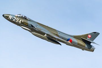 Hawker Hunter van de Nederlandse Koninklijke Luchtmacht van KC Photography