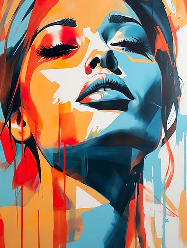 Schönes Frauenporträt