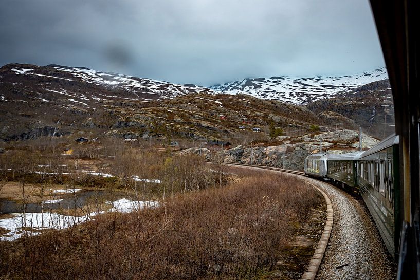 bergachtige treinrit van Bart Berendsen