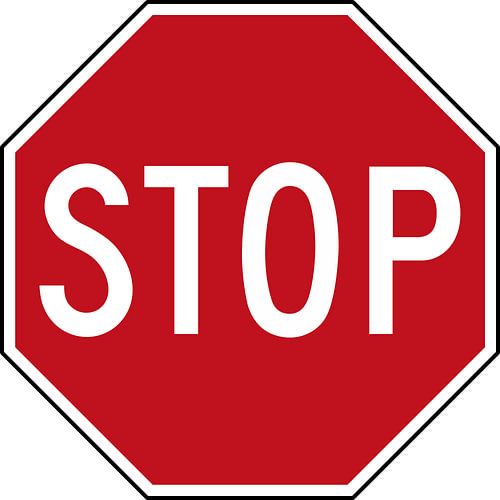 Canada Stop sign