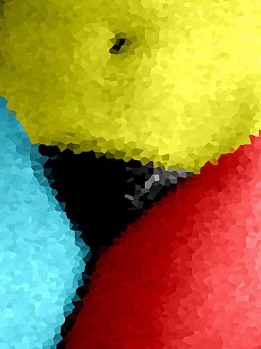 Wie is er bang voor rood, geel en blauw? van McRoa