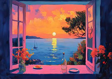 Henri Matisse inspires Open Window by Niklas Maximilian
