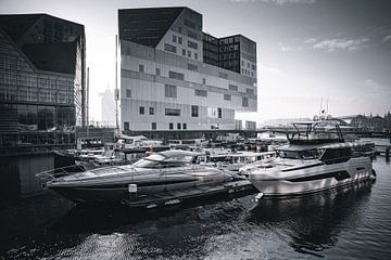 Amsterdam aux Pays-Bas n'est pas seulement noir et blanc