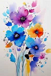 Botanical Splendour in Watercolour by Christian Ovís