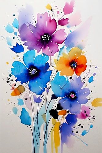 Botanical Splendour in Watercolour