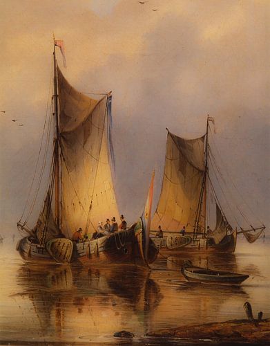 Twee botters   Oude meesters