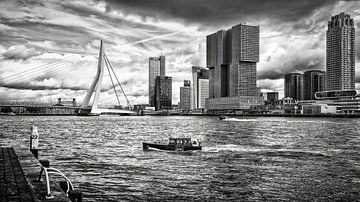 Skyline Wilhelminapier Rotterdam van Stedelijke landschappen - Rick Van der Poorten Fotografie