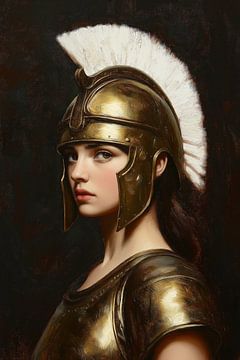 Warrior by Day, Icon by Night van PixelMint.