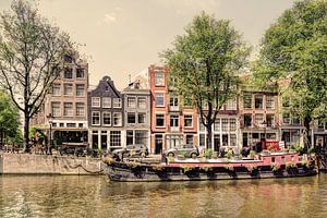 Prinsengracht Jordaan Amsterdam Niederlande Alt