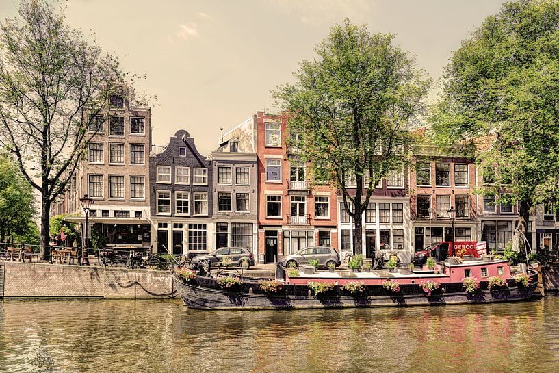 Prinsengracht Jordaan Amsterdam Pays-Bas Vieux par Hendrik-Jan Kornelis
