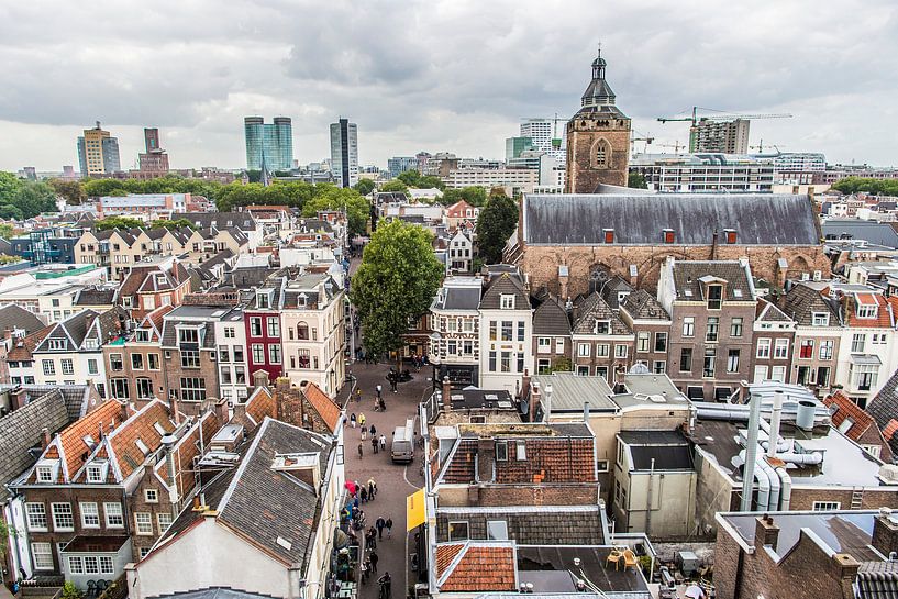 Vue de la tour Dom sur Utrecht par De Utrechtse Internet Courant (DUIC)