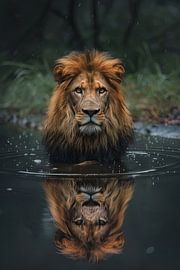 Lion by Poster Art Shop
