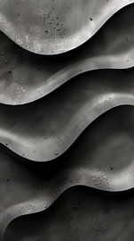 Monochrome Waves by ByNoukk