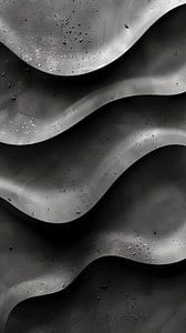 Monochrome Wellen