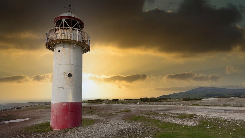 Hodbarrow Haverigg Lighthouse 1 par Hans Janssen