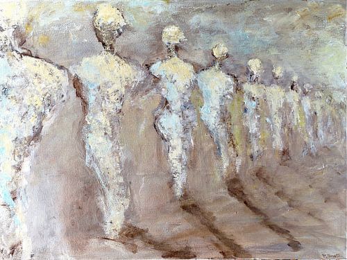 Fashion show in the desert