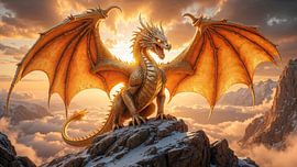 GOLDRAKON - Le Dragon Doré au Sommet de la Montagne sur INFERAURUM