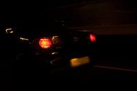 Car in motion