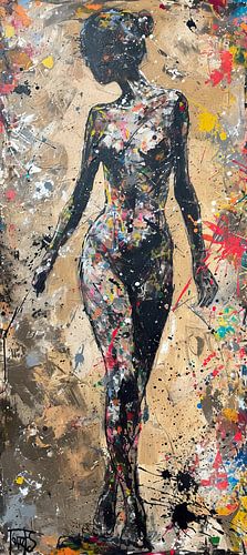 Silhouette d'art urbain