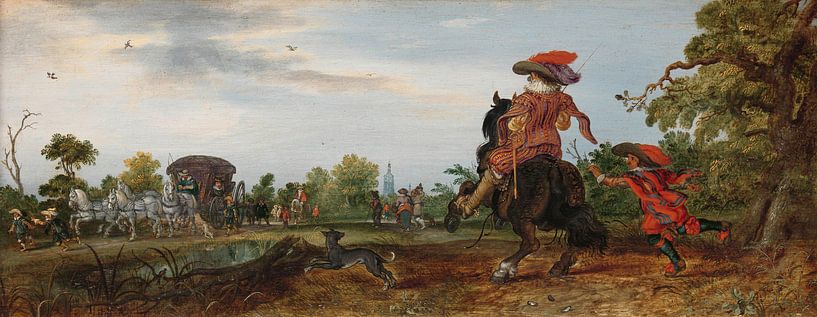 Sommer, Adriaen Pietersz. van de Venne von Meisterhafte Meister