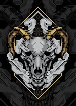 GOAT SKULL by Taufan Heriyansyah