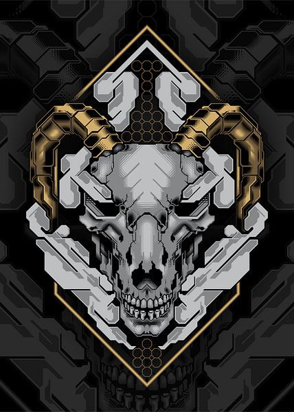 GOAT SKULL by Taufan Heriyansyah