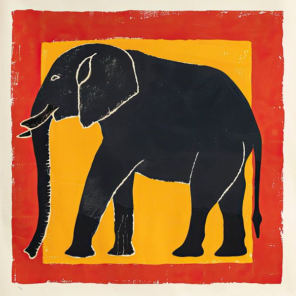 Elephant Africa Poster Print by Niklas Maximilian