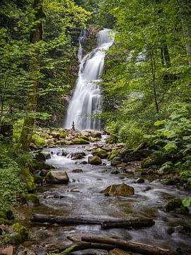 Cascade du Heidenbach, waterval in de Vogezen van Martijn Joosse