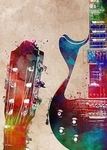 Gitaar 27 muziekkunst #gitaar #muziek van JBJart Justyna Jaszke