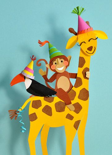 Dierenfeestje van Lonneke Leever