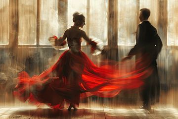 Red Passion Moves van Karina Brouwer