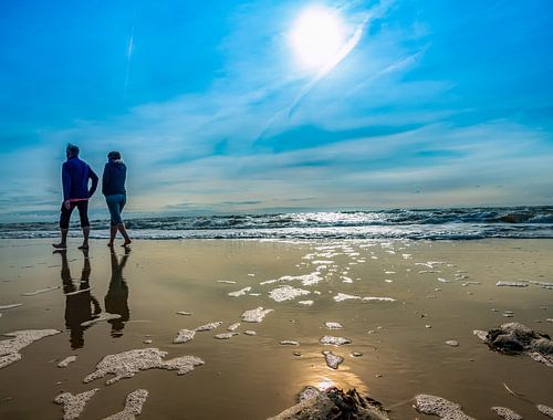 Strand van Sankt Peter-Ording aan de Noordzee