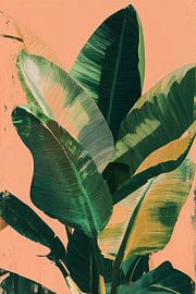 Banana Leaves in Pastels no.4 by Studio BB